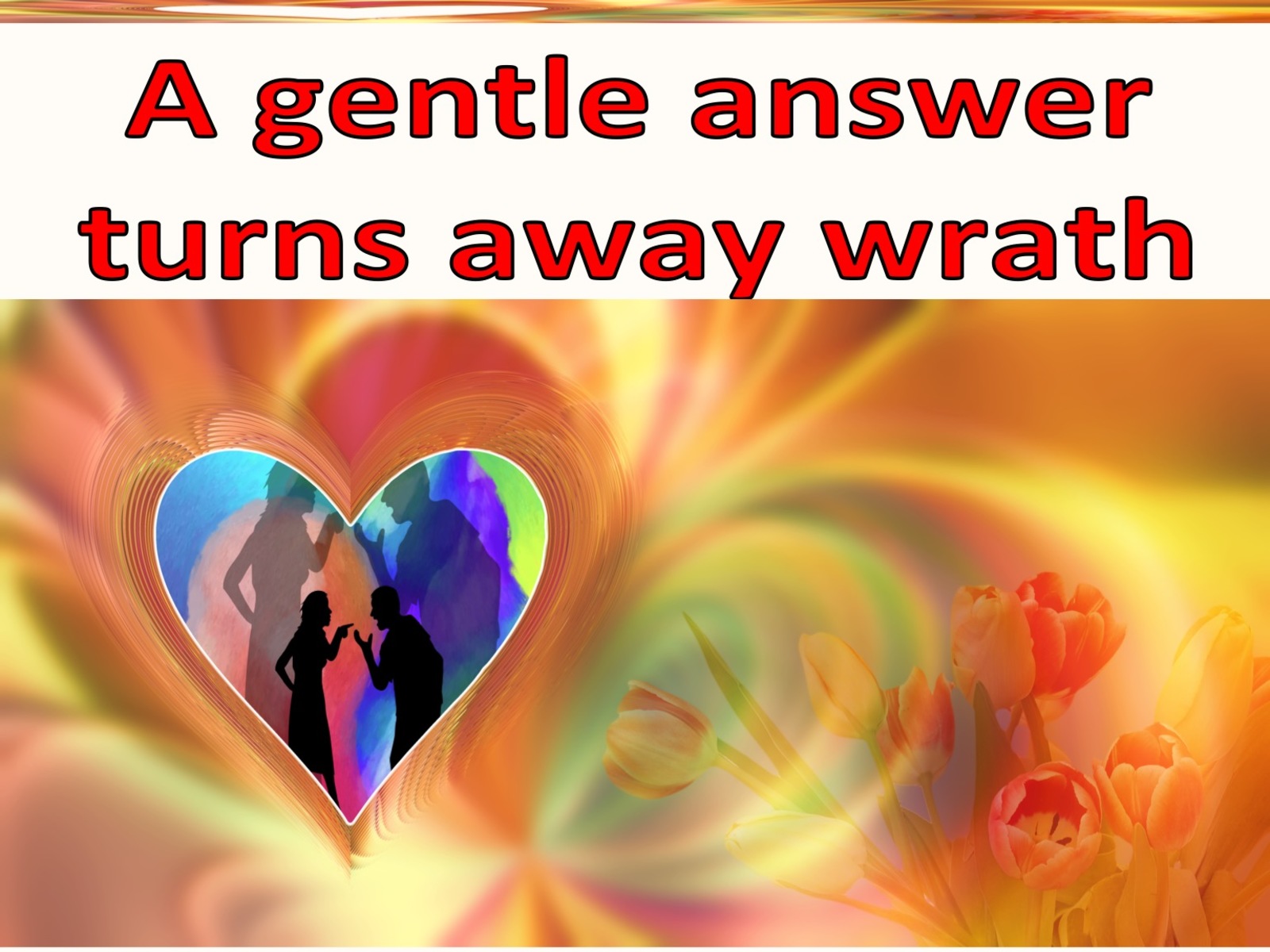 Proverbs 15:1 A Gentle Answer Turns Away Wrath (red)